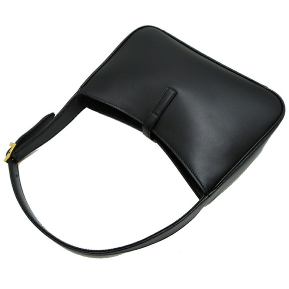 SAINT LAURENT LE5A7 Hobo Shoulder Bag 657228 Black Leather - Picture 4 of 9